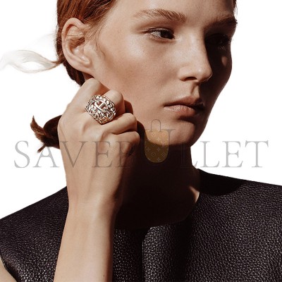 HERMÈS CHAINE D'ANCRE MULTICHAINES RING, VERY LARGE MODEL H124601B00050